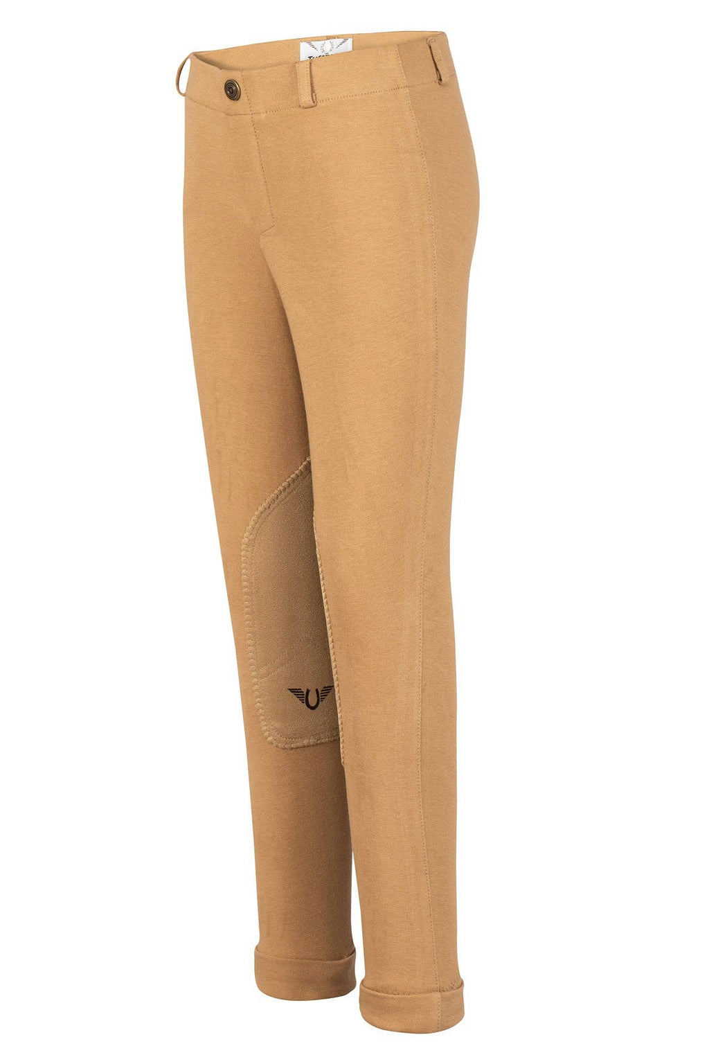 TuffRider Children's Starter Lowrise Pull-On Jods: Sand / 8