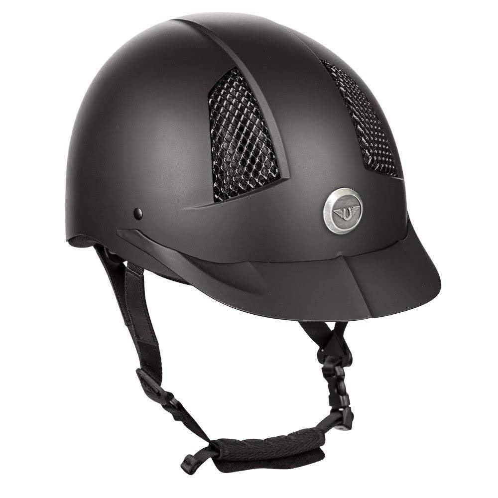 TuffRider Starter Helmet: Black / S
