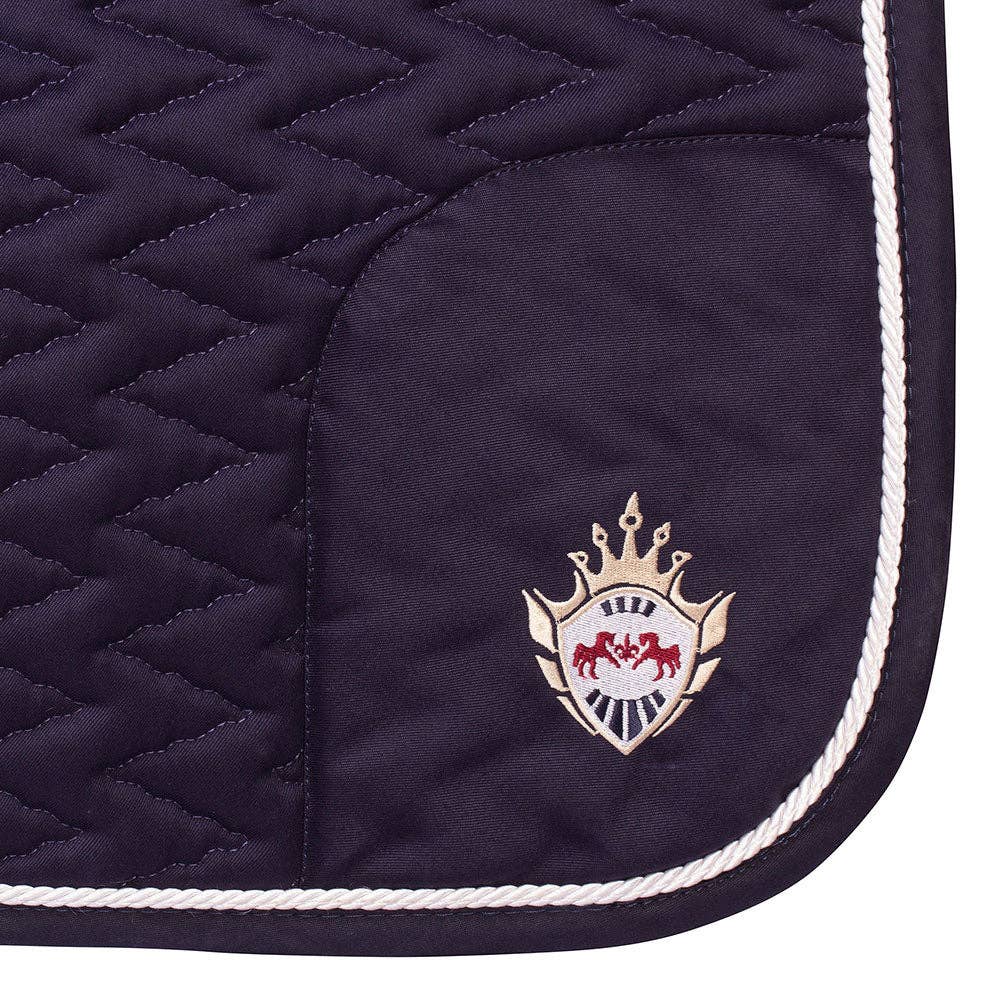 Equine Couture Wellington All Purpose Saddle Pad: EC Navy