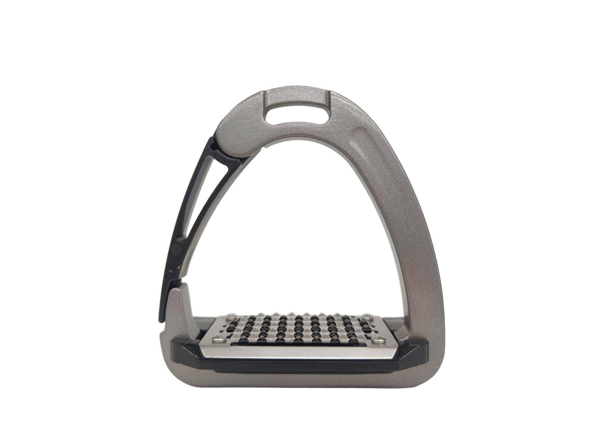 TuffRider Children Tech Safety Stirrups 4": Black / 4