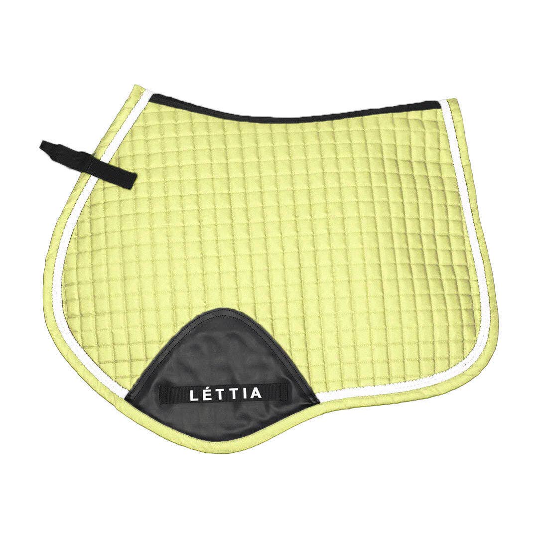 Lettia Shadow Jump Saddle Pad: Ice Blue / STD