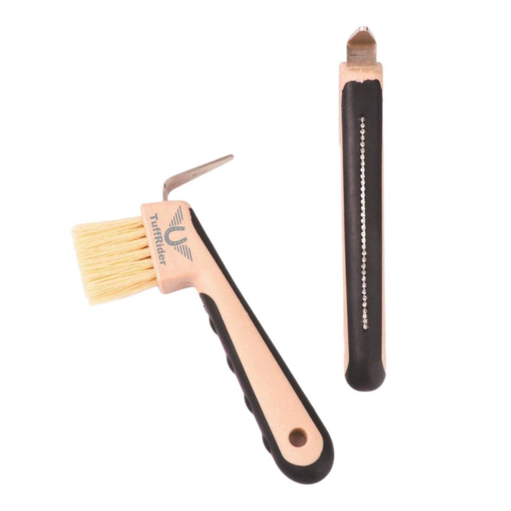 TuffRider Diamond Hoof Pick: Black / STD
