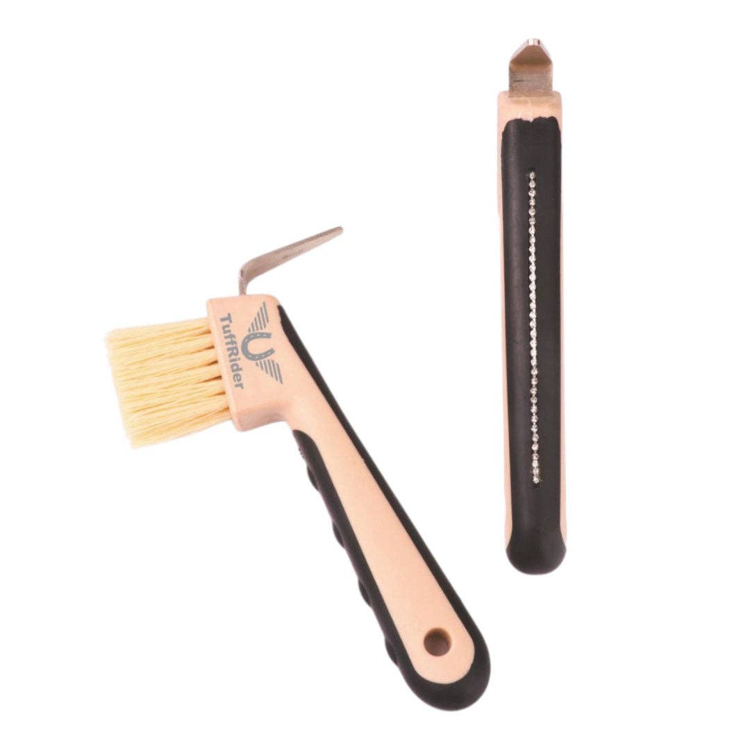 TuffRider Diamond Hoof Pick: Black / STD