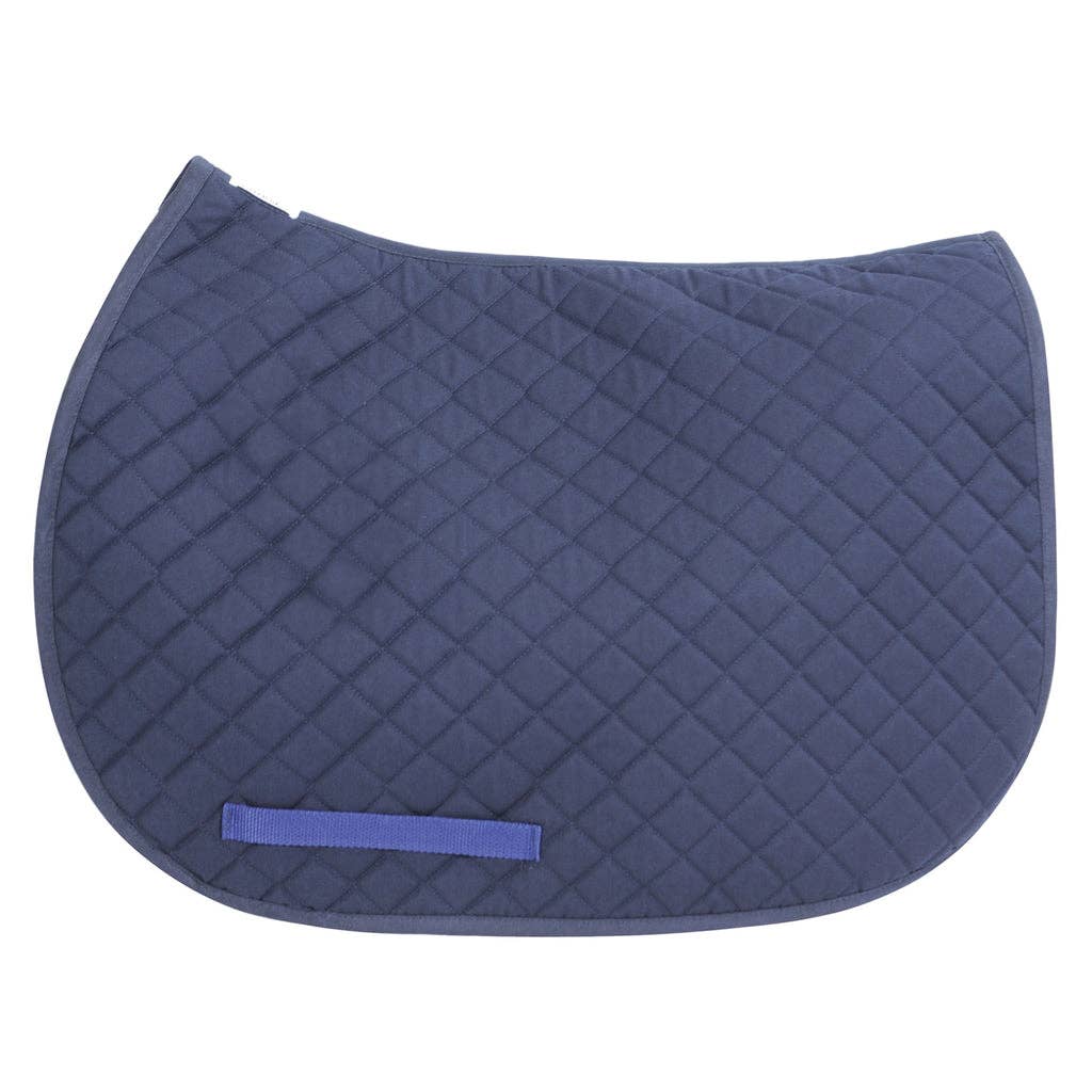 TuffRider Basic All Purpose Saddle Pad: Periwinkle Violet