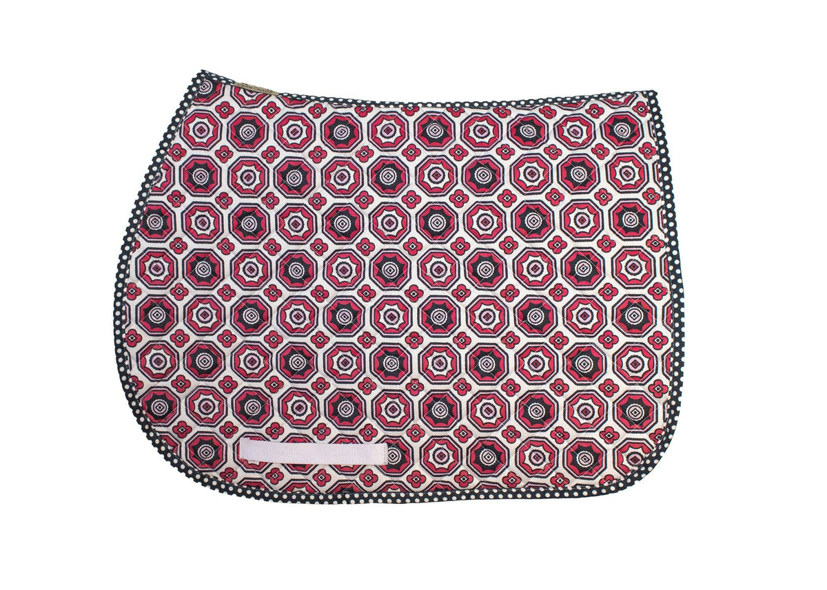 Equine Couture Kelsey All Purpose Saddle Pad: Aqua