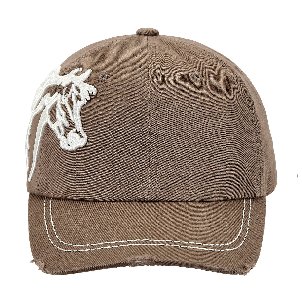 AWST Int'l Lila 3D Horse Head Cap: Espresso
