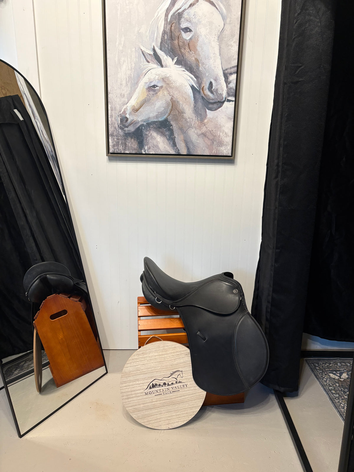 Kieffer Aachen All Purpose English Saddle 17.5