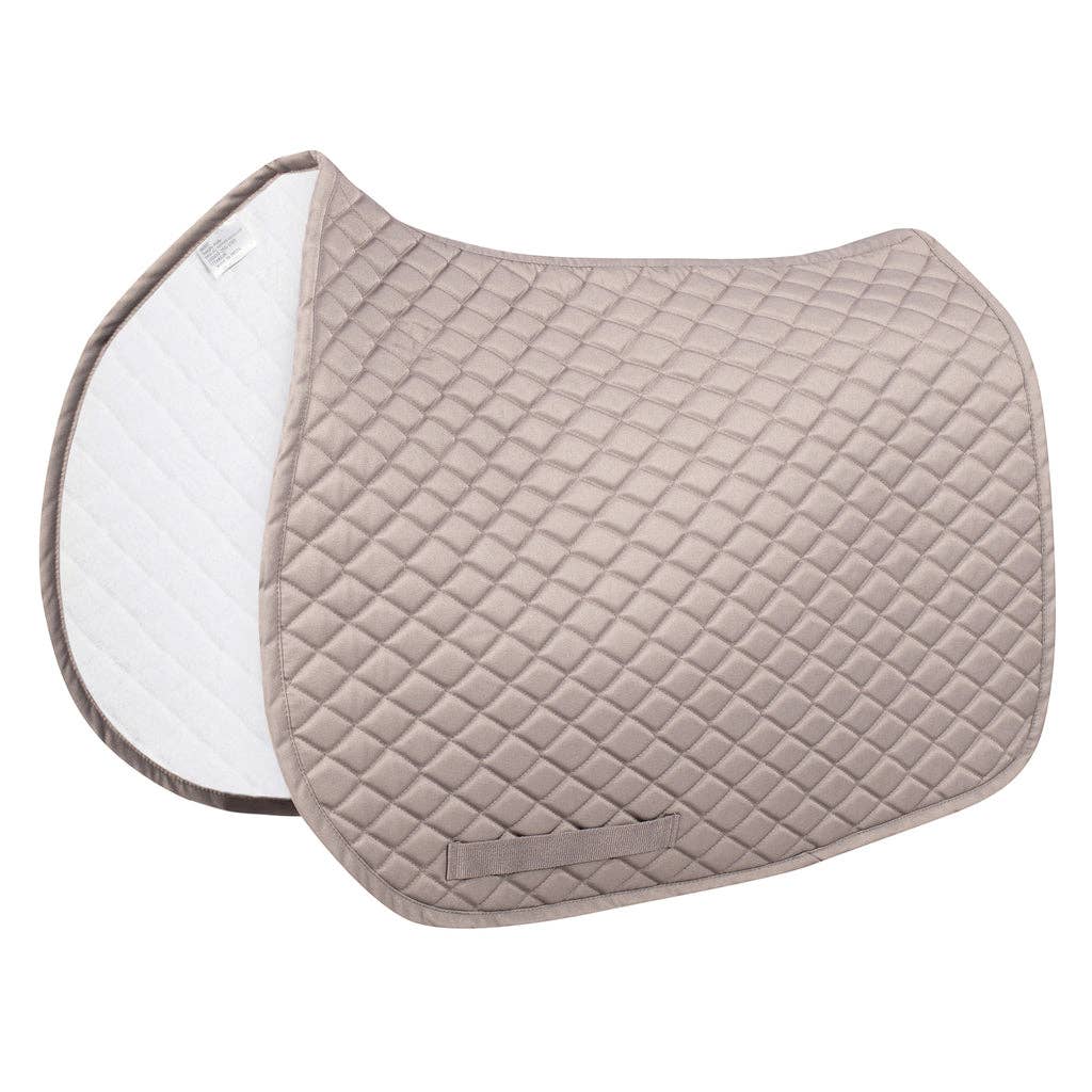 TuffRider Basic All Purpose Saddle Pad: White