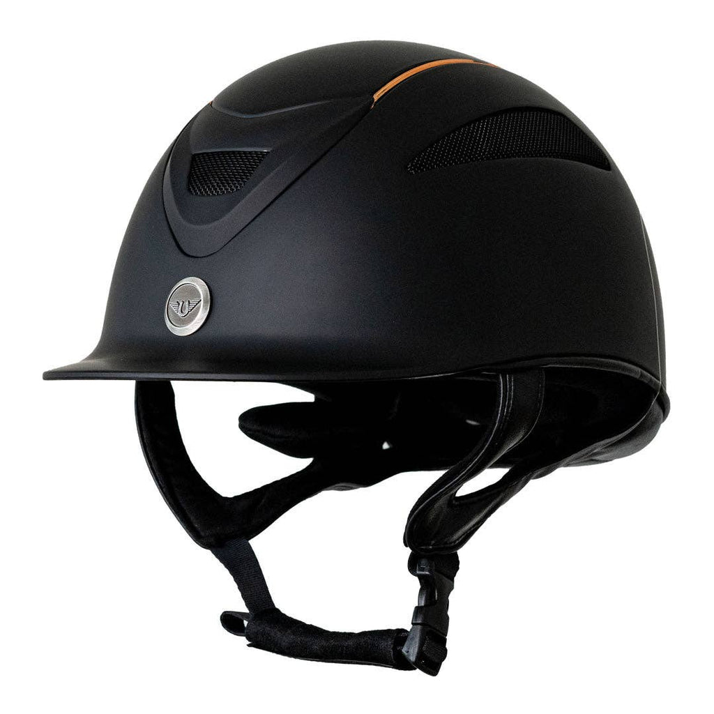 TuffRider Ventek Air Riding Helmet: Silver / M