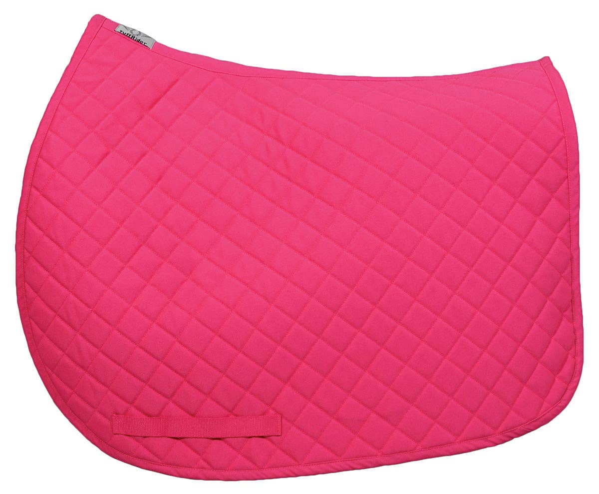 TuffRider Basic All Purpose Saddle Pad: Periwinkle Violet