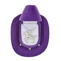 AWST Intl Galloping Horse Necklace w/Colorful Cowboy Hat Box