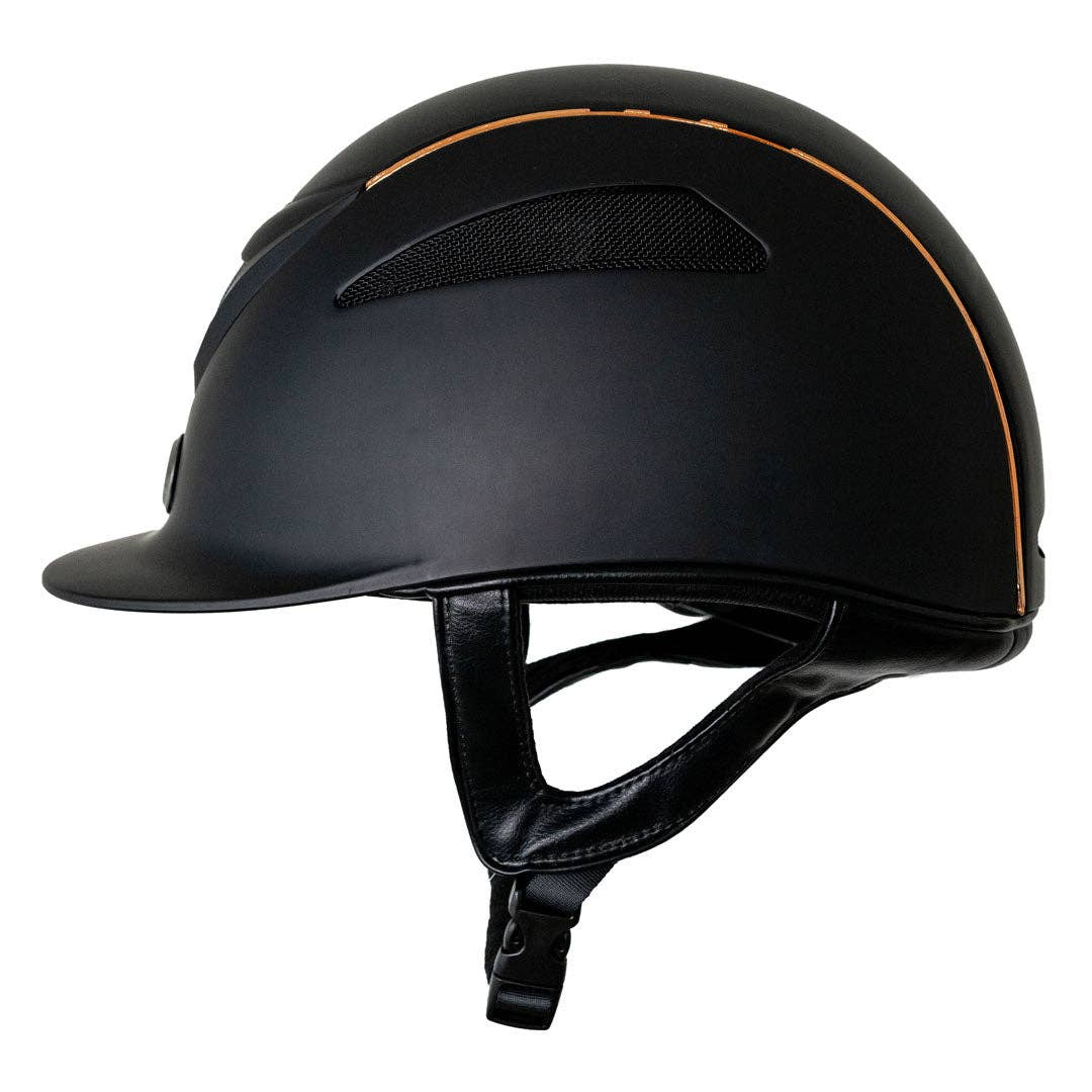 TuffRider Ventek Air Riding Helmet: Silver / M