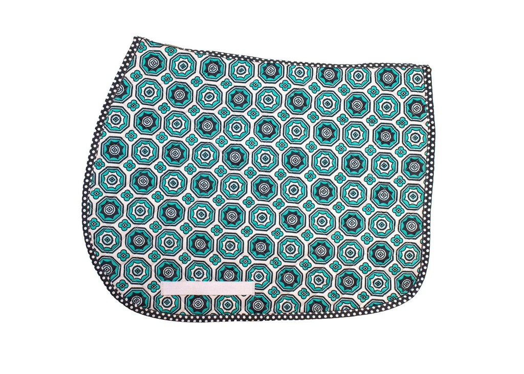 Equine Couture Kelsey All Purpose Saddle Pad: Aqua