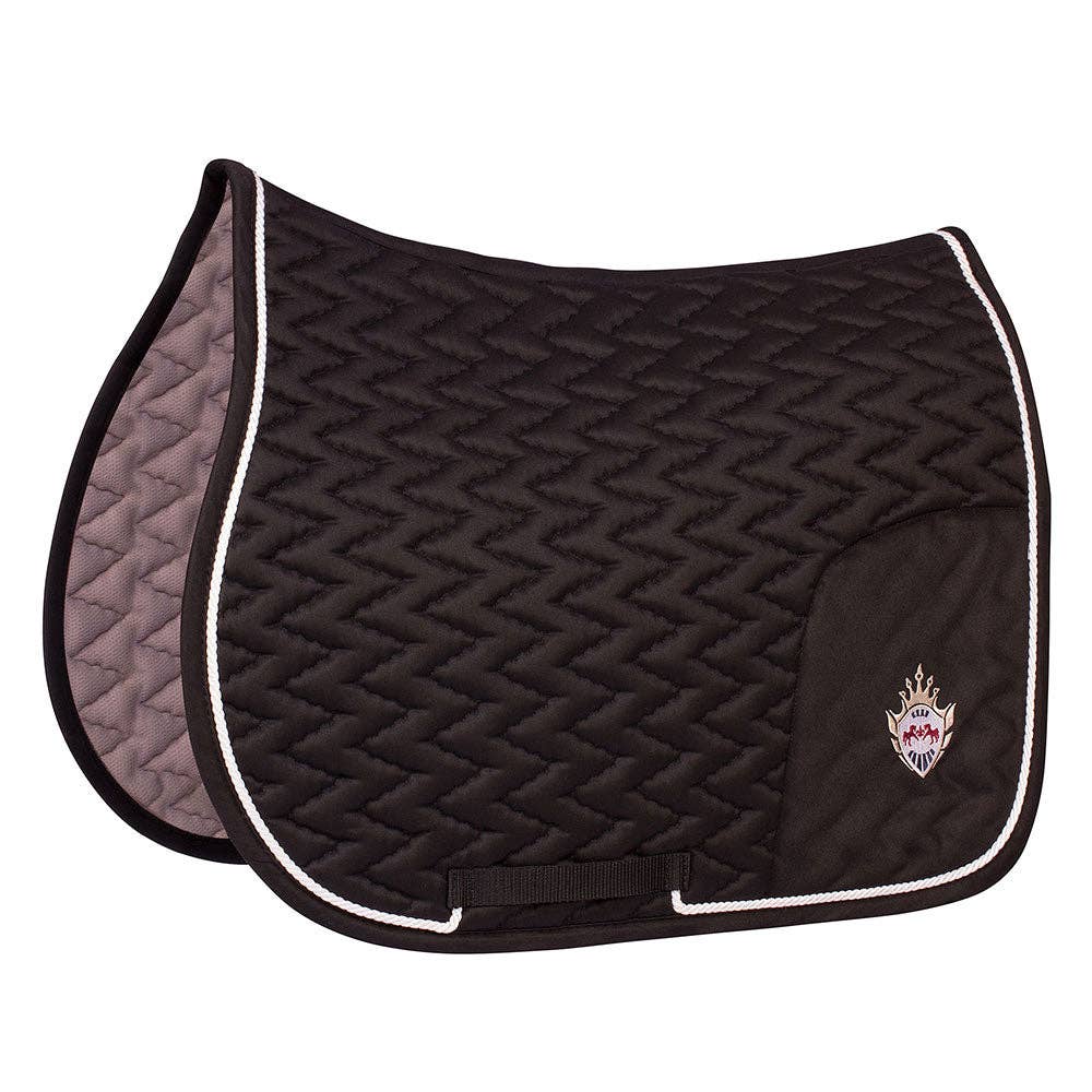 Equine Couture Wellington All Purpose Saddle Pad: EC Navy