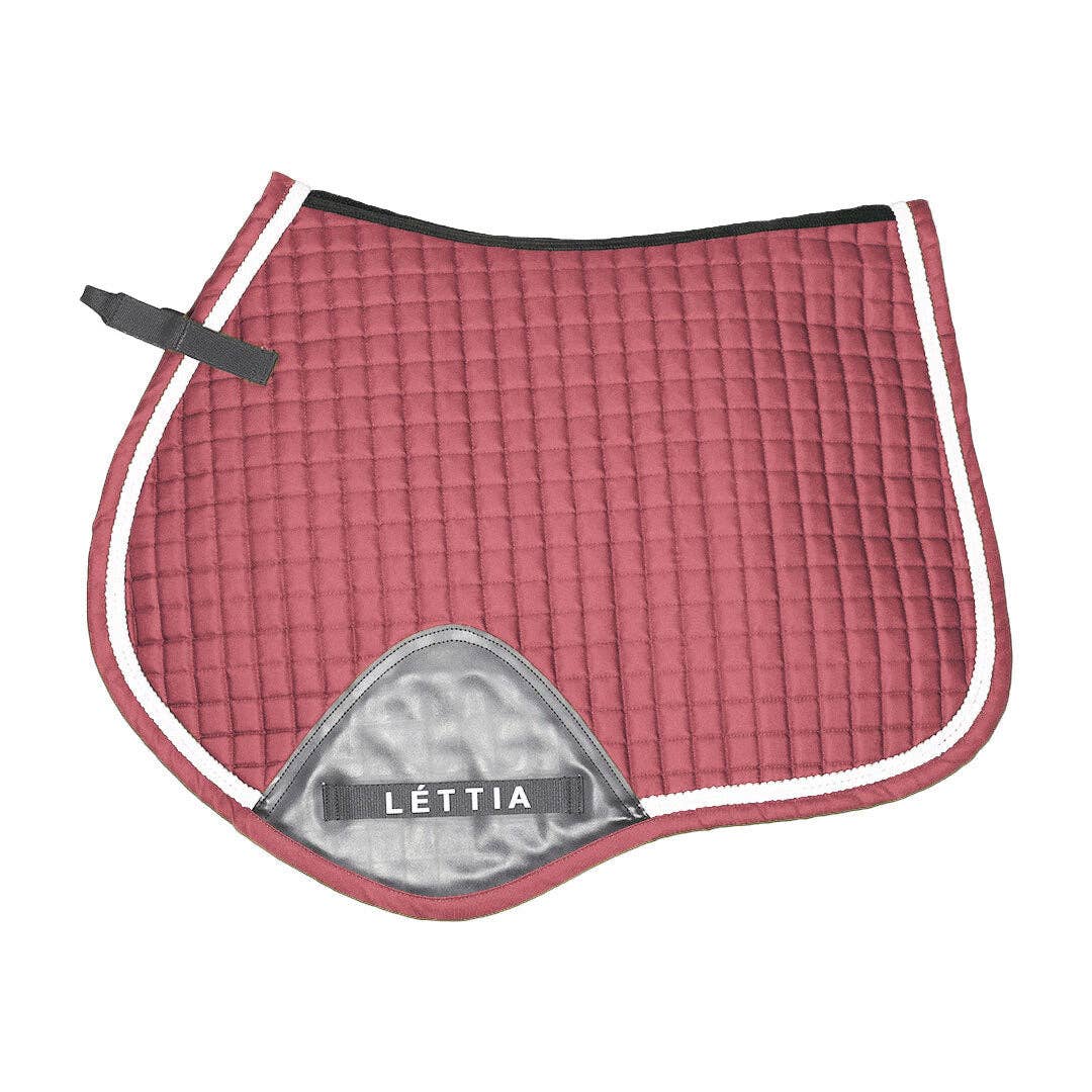 Lettia Shadow Jump Saddle Pad: Ice Blue / STD