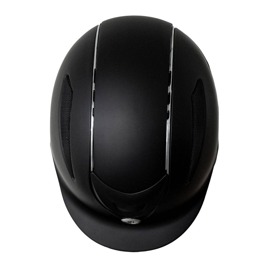 TuffRider Ventek Air Riding Helmet: Silver / L