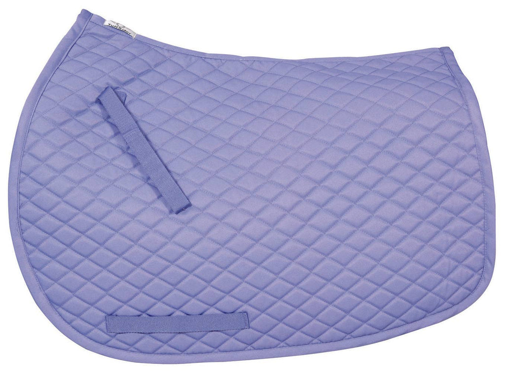 TuffRider Basic All Purpose Saddle Pad: Periwinkle Violet