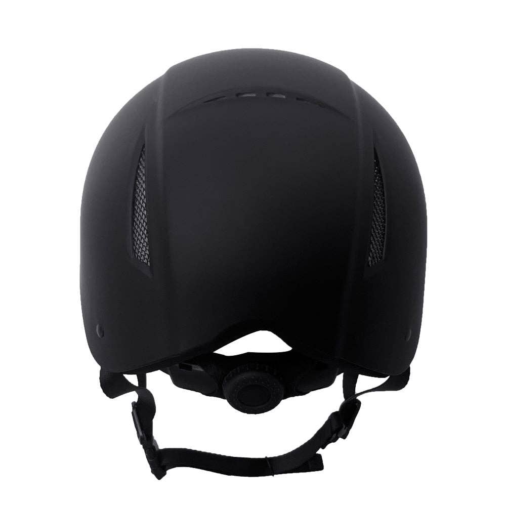TuffRider Shield Riding Helmet with Adjust A Dial: Black / XS