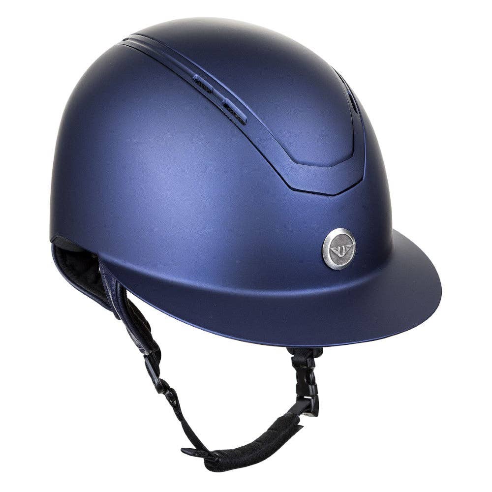 TuffRider Guardian Wide Brim Helmet: Black / Medium