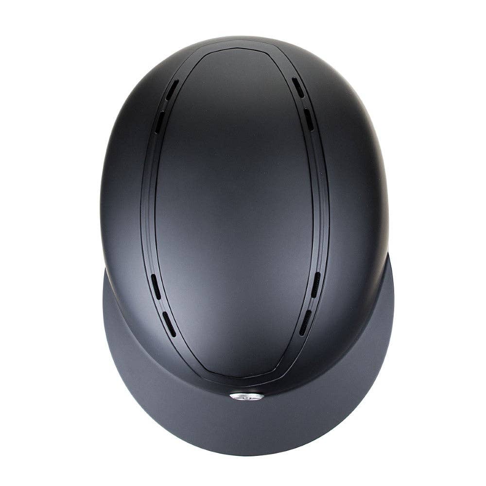 TuffRider Guardian Wide Brim Helmet: Black / Medium