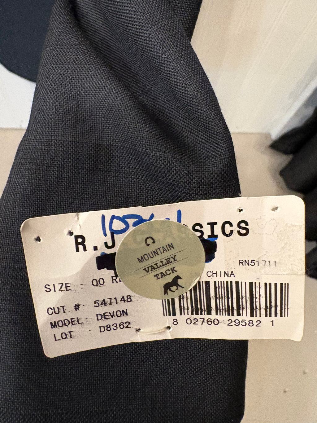 RJ Classics 00R Show Coat