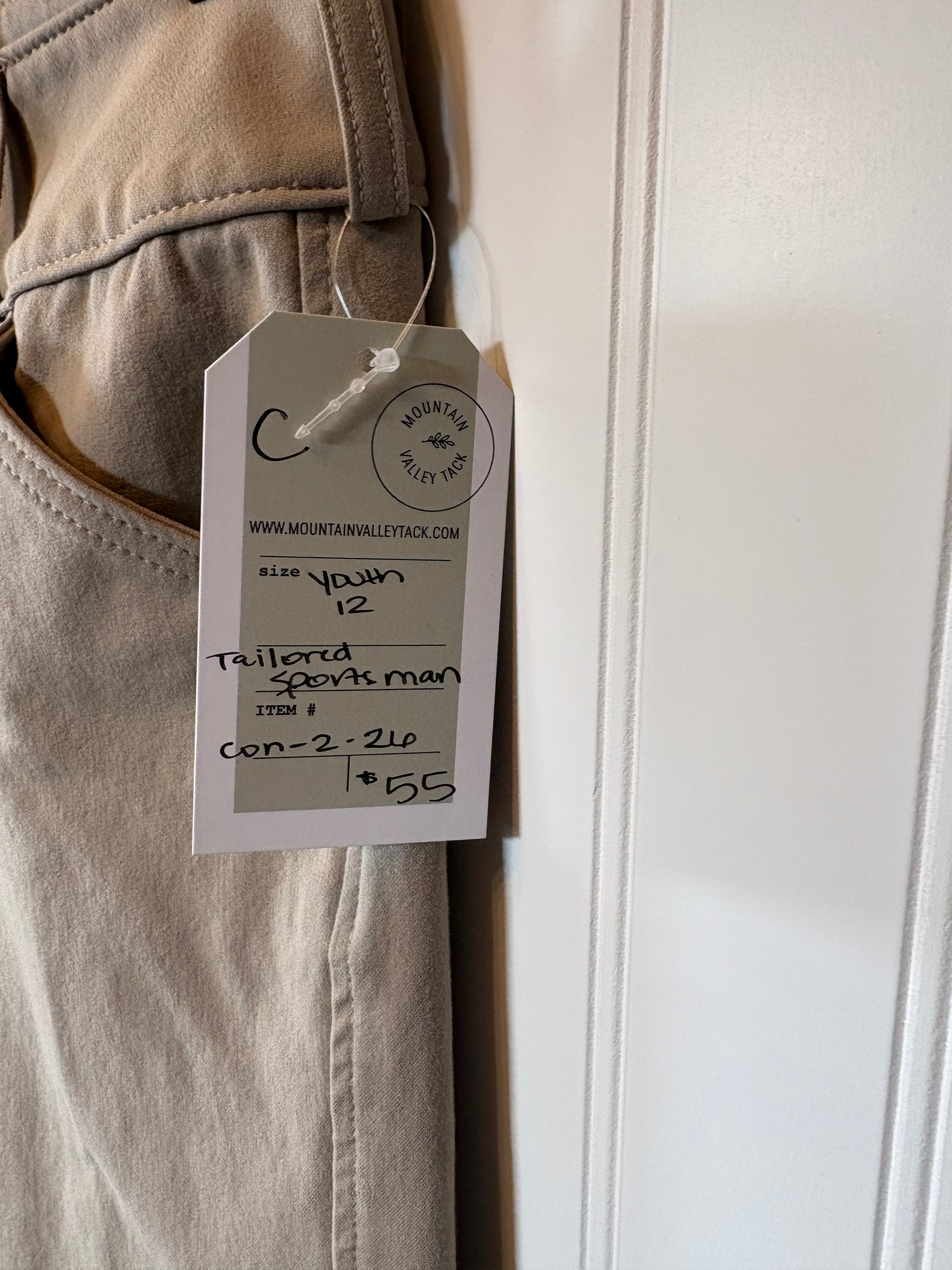 Tailored Sportsman Breeches Youth size 12