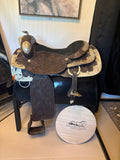 Stunning Western Show Saddle 18”