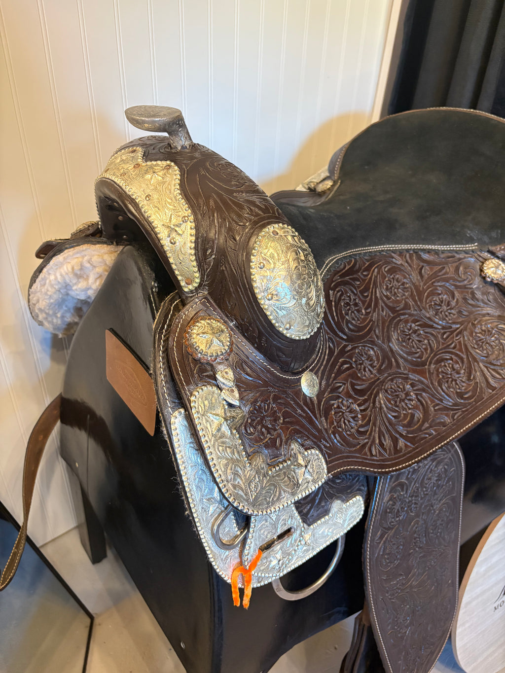 Stunning Western Show Saddle 18”