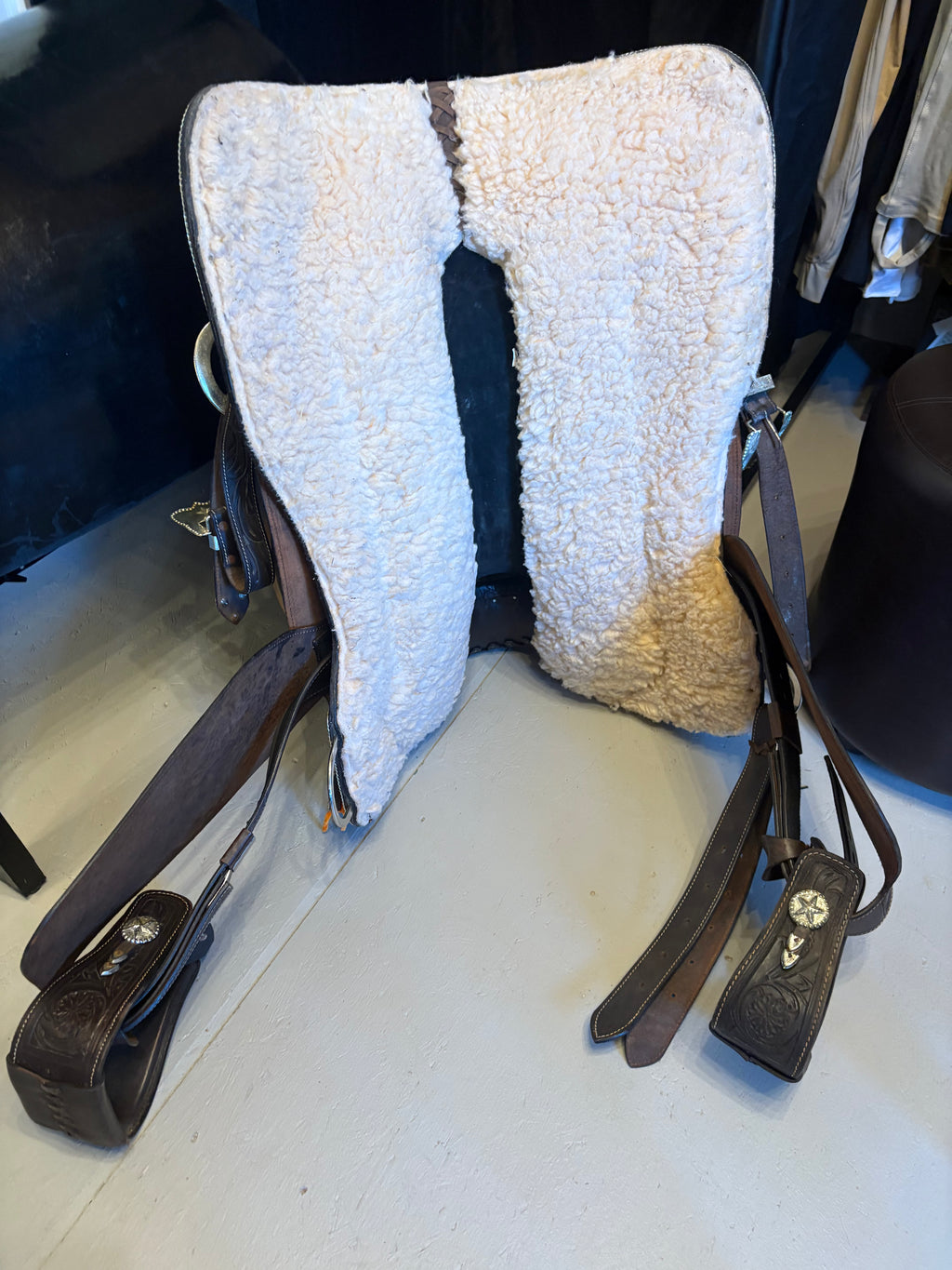 Stunning Western Show Saddle 18”