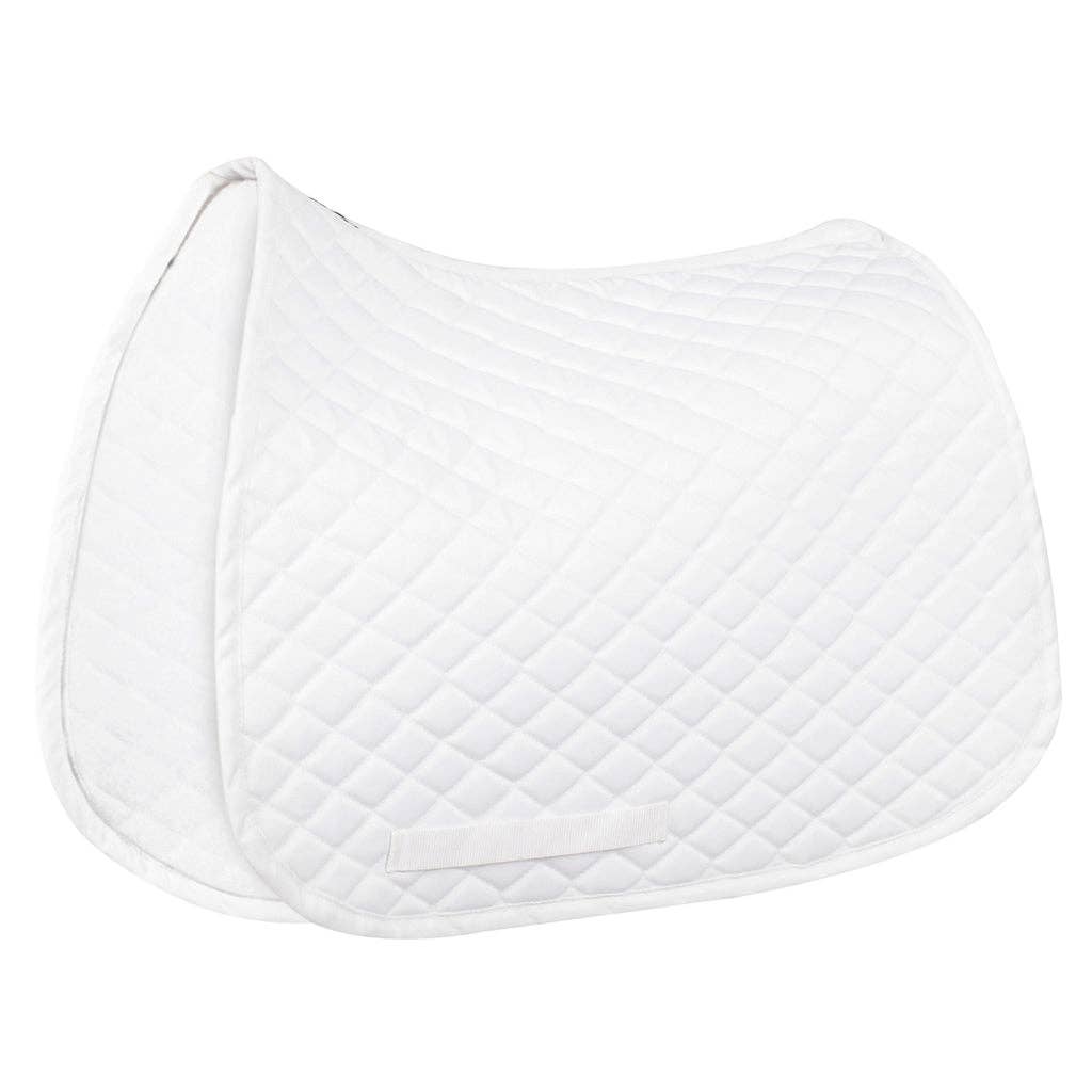 TuffRider Basic All Purpose Saddle Pad: White