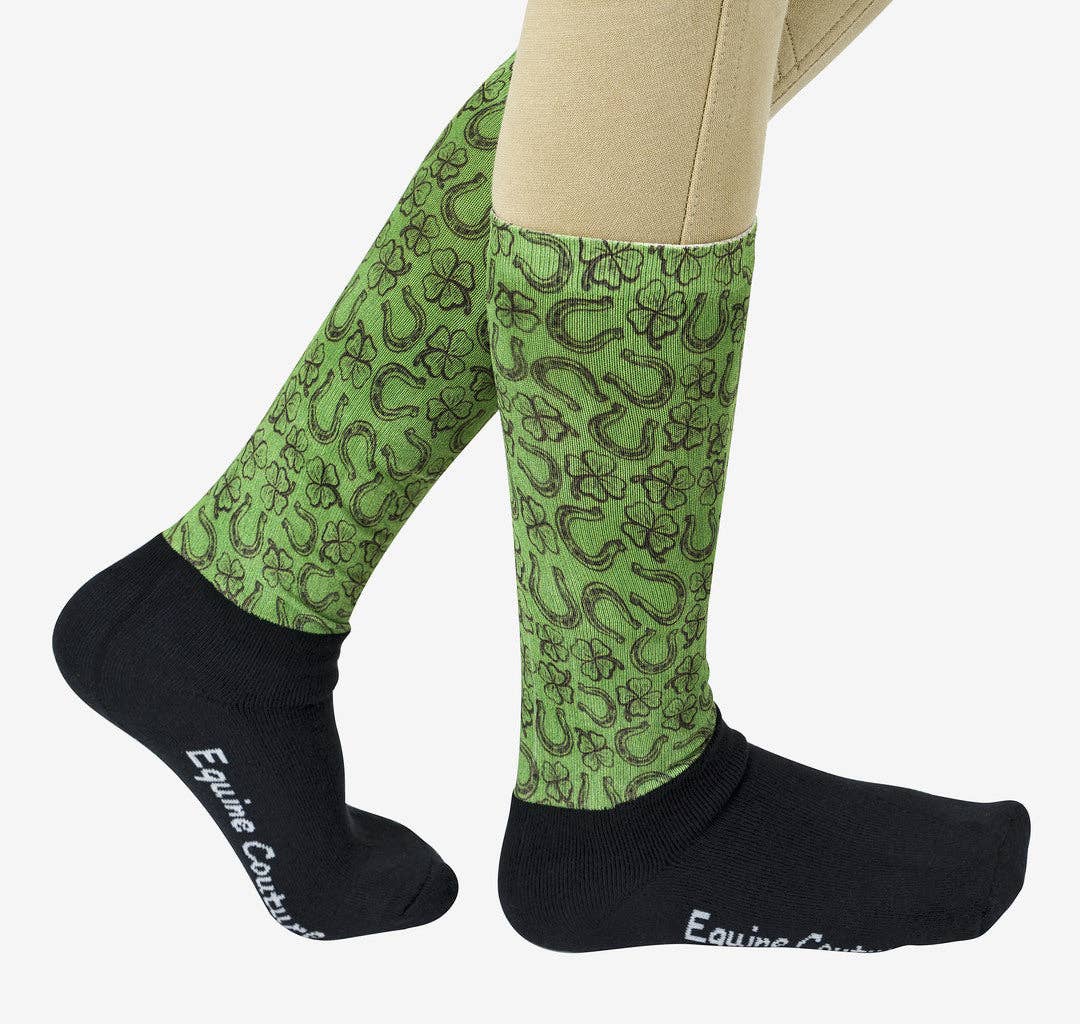 Equine Couture Children's OTC Boot Socks: Gallop / STD