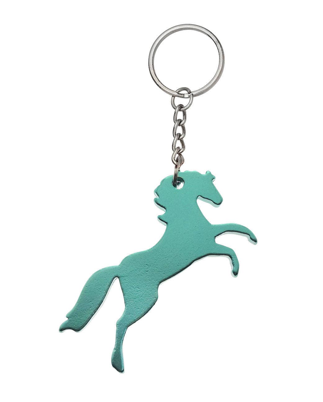 AWST Int'l Rearing Horse Keychain: Pink