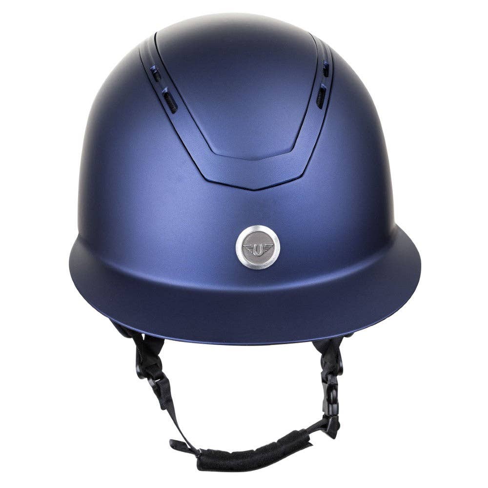 TuffRider Guardian Wide Brim Helmet: Black / Medium