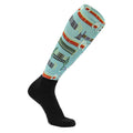 Equine Couture Ladies OTC Boot Socks- Painted Jumps: STD