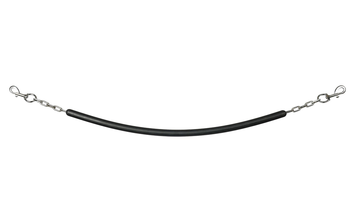 TuffRider Heavy Rubber Coated Stall Chain with Snaps: Black