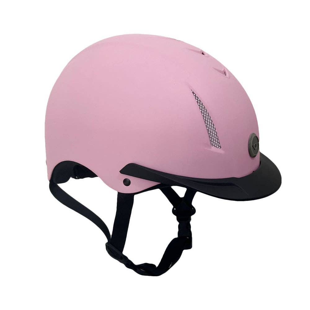 TuffRider Shield Riding Helmet with Adjust A Dial: Black / L