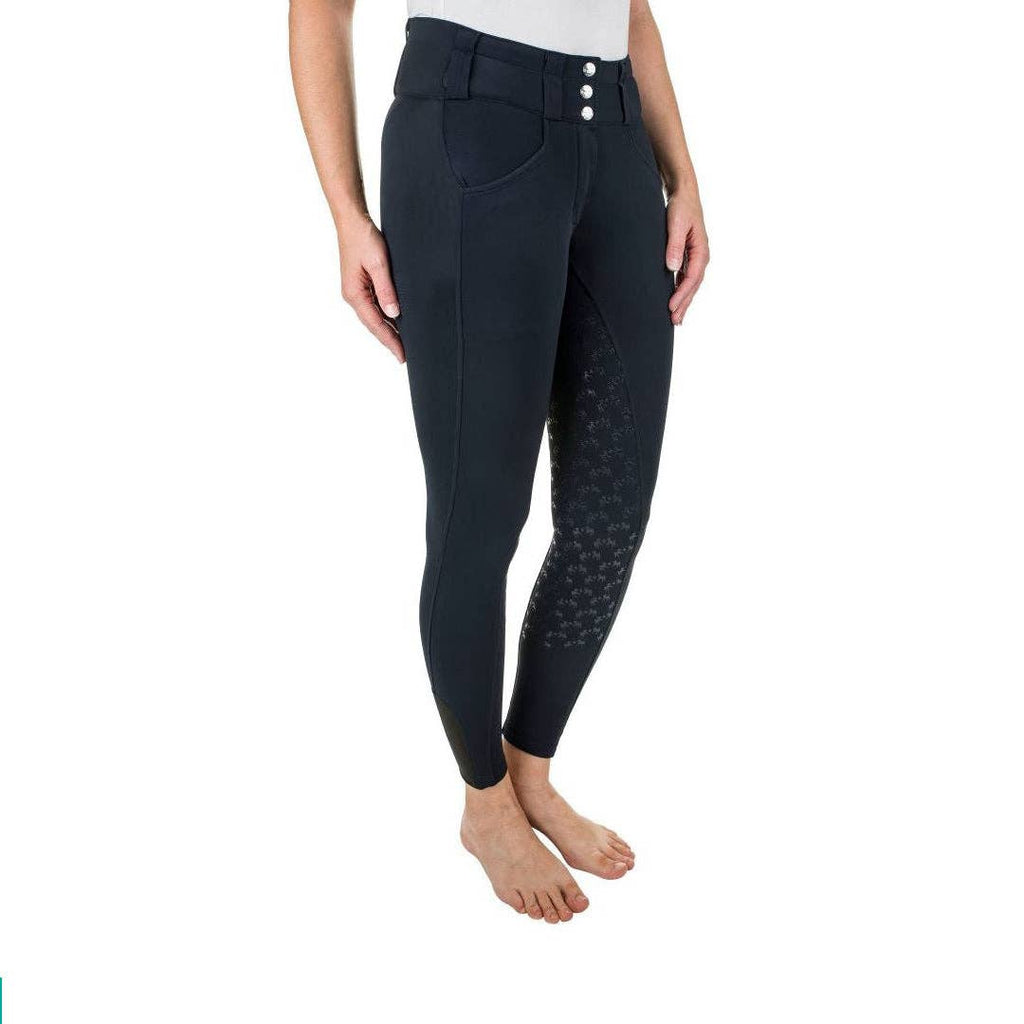 Equine Couture Ladies Nicole 3 Season Silicone Full Seat Breeches: 26