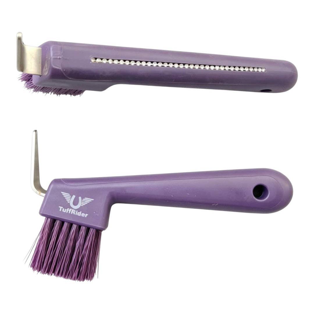TuffRider Diamond Hoof Pick: Black / STD