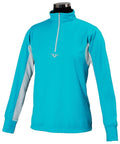 TuffRider Children's Ventilated Technical Long Sleeve Shirt: Aqua / Medium