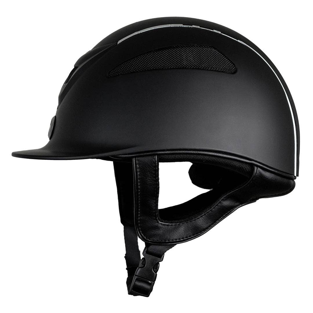 TuffRider Ventek Air Riding Helmet: Silver / M