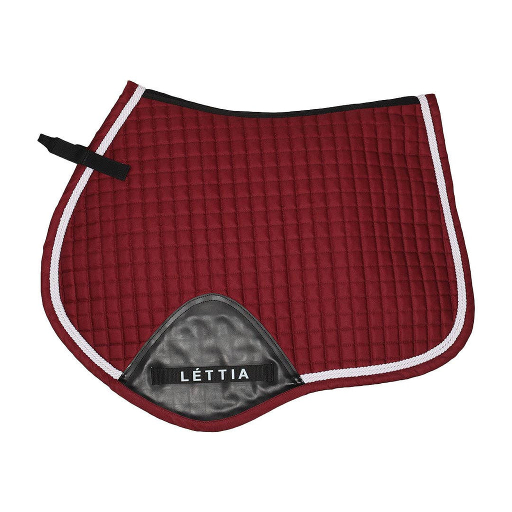Lettia Shadow Jump Saddle Pad: Ice Blue / STD