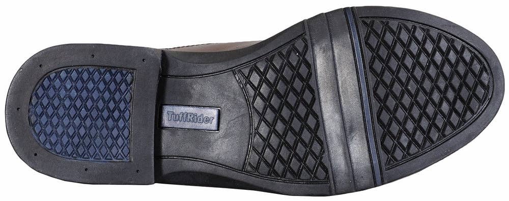 TuffRider Children's Starter Front Zip Paddock Boots: Mocha / 5