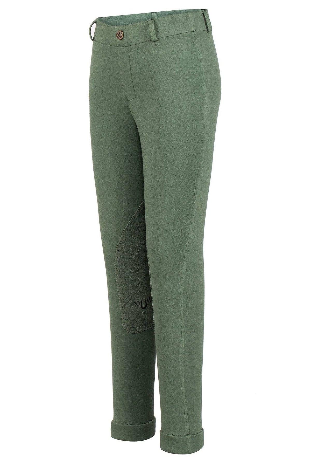 TuffRider Children's Starter Lowrise Pull-On Jods: Sand / 8