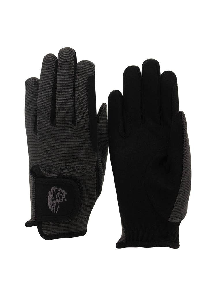 TuffRider Children's Performance Riding Gloves: Purple / M