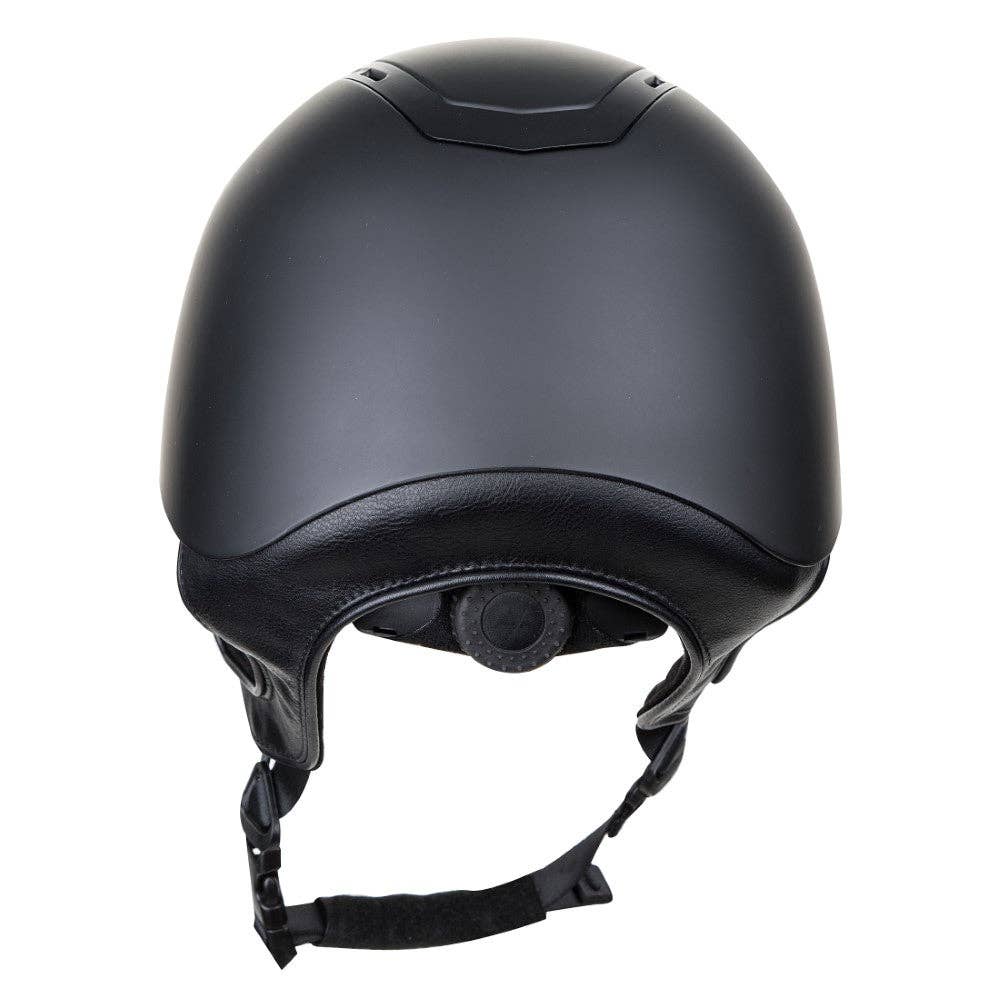 TuffRider Guardian Wide Brim Helmet: Black / Medium